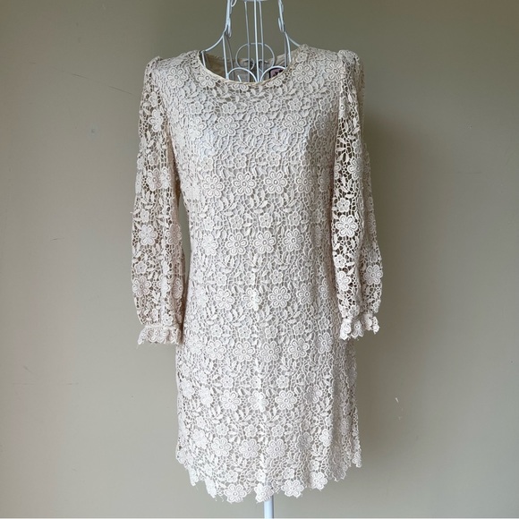 Juicy Couture Dresses & Skirts - Juicy couture embroidery dress, lace, cotton, mini